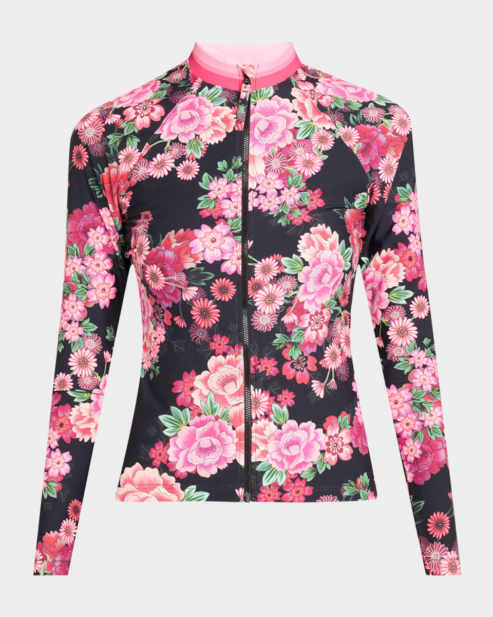 Blum Long-Sleeve Rashguard Swim Top